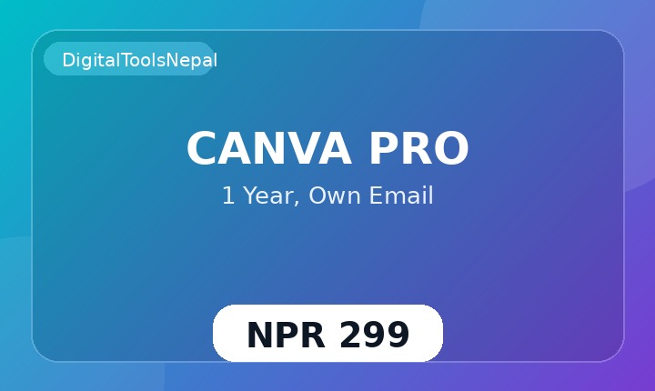 Canva Pro 1 Year Own Email