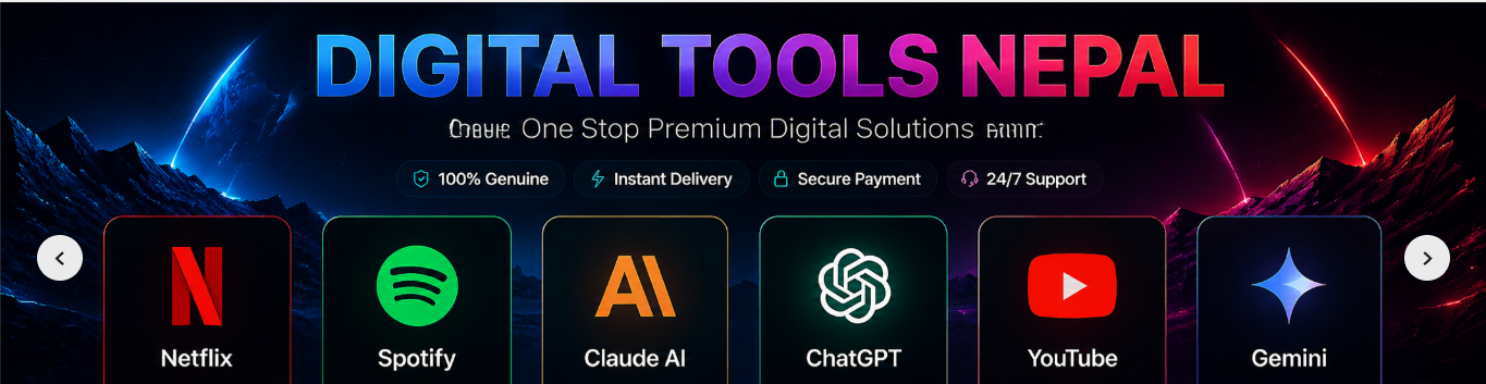DigitalToolsNepal premium banner